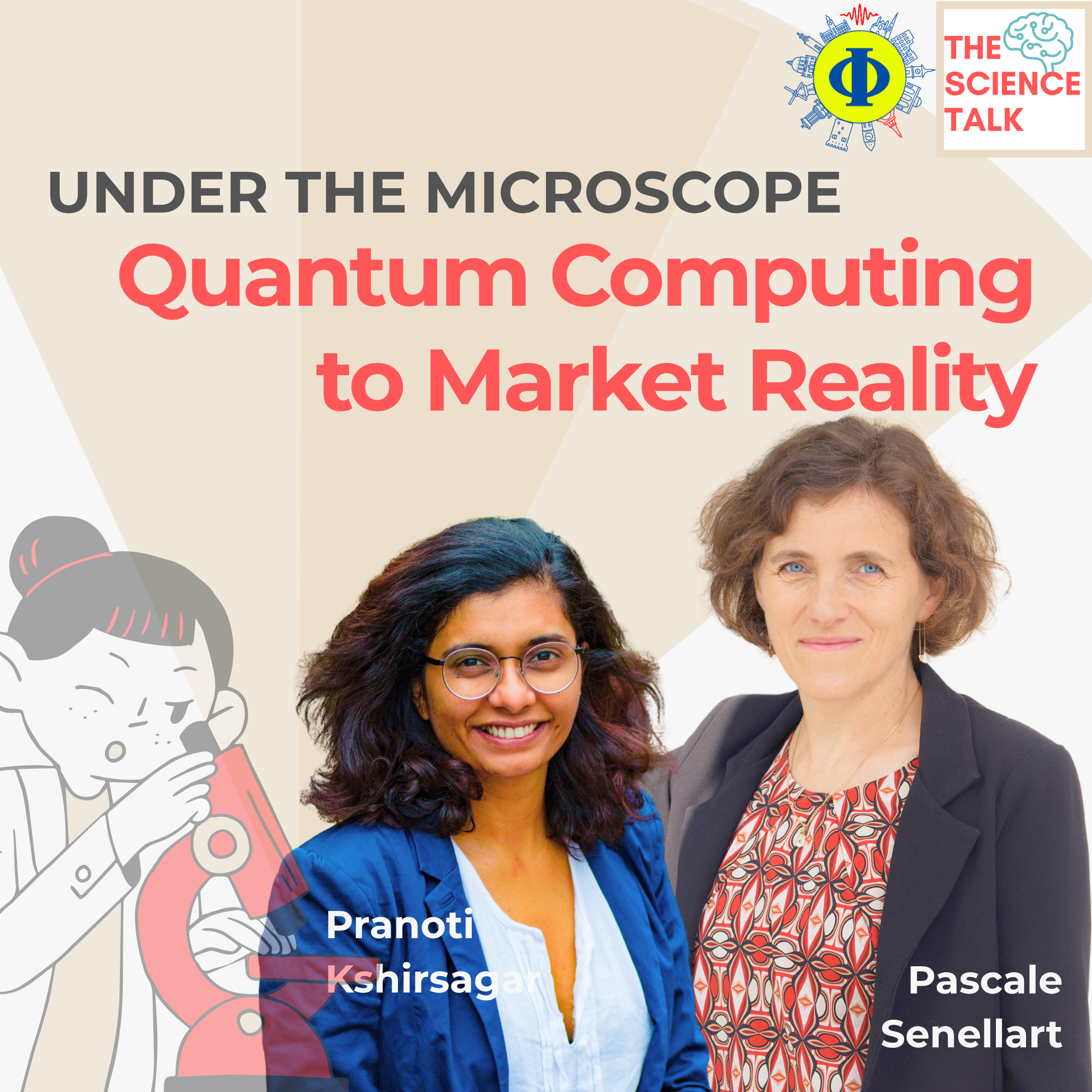 Pascale Senellart-Mardon on Under the Microscope podcast